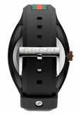  Shop Authentic Gucci Sync XXL Quartz Black Dial Black Rubber Strap Watch For Men - YA137101 - Luxxuri