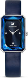  Shop Authentic Swarovski Uptown Crystal Blue Dial Blue Leather Strap Watch for Women - 5547713 - Luxxuri