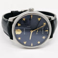  Shop Authentic Gucci G Timeless Automatic Blue Dial Black Leather Strap Watch For Men - YA126347 - Luxxuri