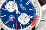  Shop Authentic Breitling Top Time B01 Shelby Cobra Blue Dial Brown Leather Strap Watch for Men - AB01763A1C1X1 - Luxxuri