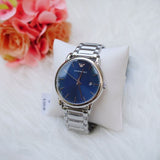  Shop Authentic Emporio Armani Luigi Blue Dial Silver Steel Strap Watch For Men - AR11089 - Luxxuri