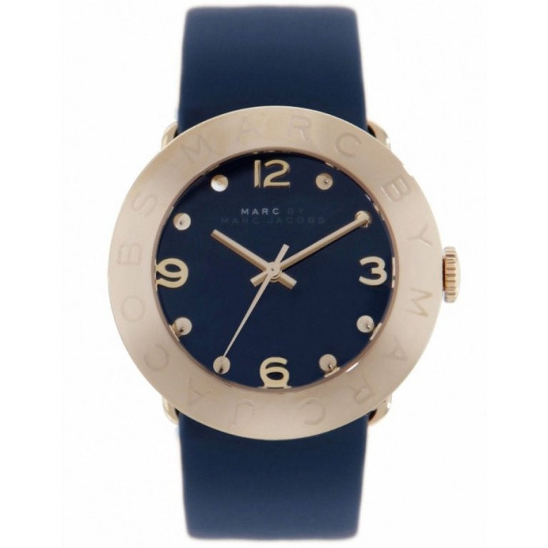  Shop Authentic Marc Jacobs Blade Blue Dial Blue Leather Strap Watch for Women - MBM1224 - Luxxuri