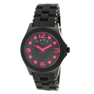  Shop Authentic Marc Jacobs Pelly Black Dial Black Silicone Strap Watch for Women - MBM2530 - Luxxuri