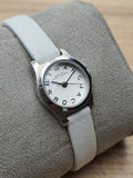  Shop Authentic Marc Jacobs Henry Dinky White Dial White Leather Strap Watch for Women - MBM1234 - Luxxuri