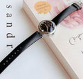  Shop Authentic Gucci Diamantissima Diamonds Black Dial Black Leather Strap Watch For Women - YA141403 - Luxxuri