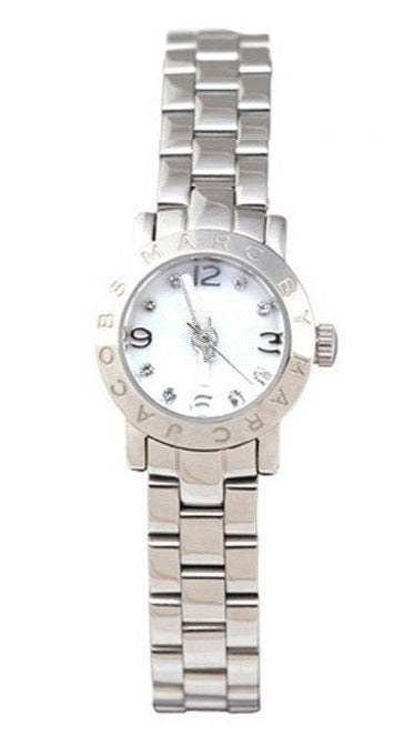  Shop Authentic Marc Jacobs Amy White Dial Silver Steel Strap Watch for Women - MBM8611 - Luxxuri