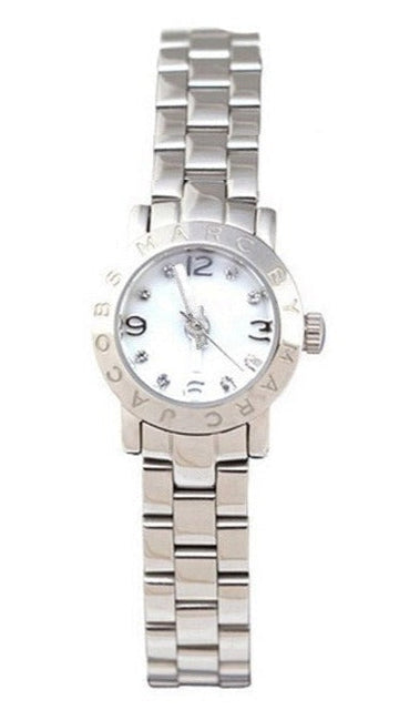  Shop Authentic Marc Jacobs Amy White Dial Silver Steel Strap Watch for Women - MBM8611 - Luxxuri