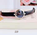  Shop Authentic Gucci Diamantissima Diamonds Black Dial Black Leather Strap Watch For Women - YA141403 - Luxxuri