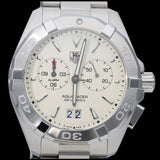  Shop Authentic Tag Heuer Aquaracer White Dial Watch for Men - WAY111Y.BA0928 - Luxxuri