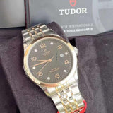  Shop Authentic Tudor 1926 Automatic Diamonds Black Dial Two Tone Steel Strap Watch for Men - M91651-0004 - Luxxuri