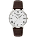  Shop Authentic Tissot T Classic Everytime White Dial Brown Leather Strap Watch For Men - T109.410.16.033.00 - Luxxuri