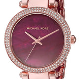  Shop Authentic Michael Kors Parker Maroon Dial Two Tone Steel Strap Watch for Women - MK6412 - Luxxuri
