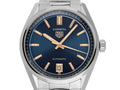  Shop Authentic Tag Heuer Carrera Date Blue Dial Silver Steel Strap Watch for Women - WBN2311.BA0001 - Luxxuri