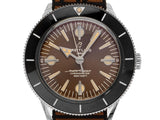  Shop Authentic Breitling Superocean Heritage '57 Outerknown Brown Dial Brown NATO Strap Watch for Men - A103703A1Q1W1 - Luxxuri