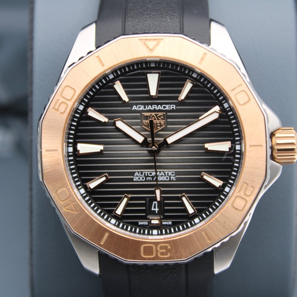  Shop Authentic Tag Heuer Aquaracer Professional 200 Automatic Black Dial Black Rubber Strap Watch for Men - WBP2151.FT6199 - Luxxuri