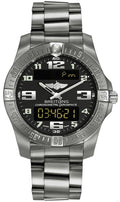  Shop Authentic Breitling Aerospace Evo Black Dial Silver Steel Strap Watch for Men - E79363101B1E1 - Luxxuri