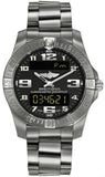  Shop Authentic Breitling Aerospace Evo Black Dial Silver Steel Strap Watch for Men - E79363101B1E1 - Luxxuri