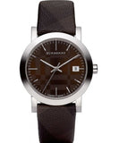  Shop Authentic Burberry Smoked Brown Dial Brown Leather Strap Watch for Women - BU1775 - Luxxuri