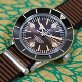  Shop Authentic Breitling Superocean Heritage '57 Outerknown Brown Dial Brown NATO Strap Watch for Men - A103703A1Q1W1 - Luxxuri