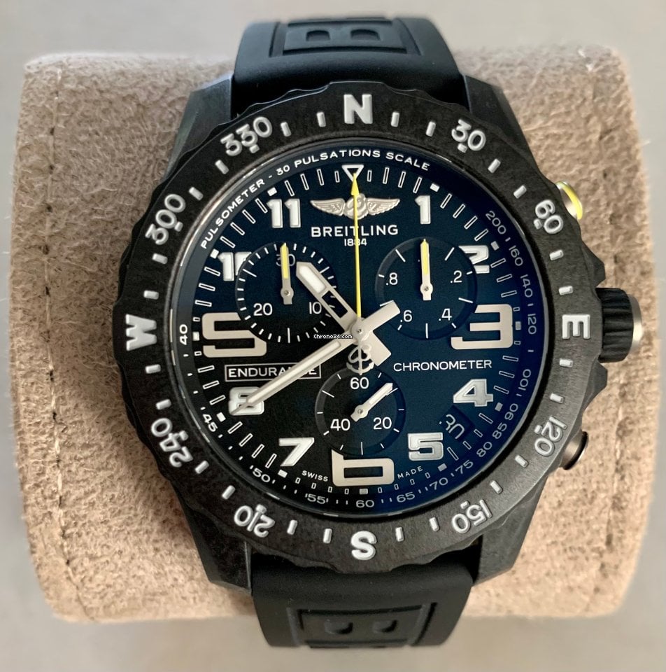  Shop Authentic Breitling Endurance Pro Black Dial Black Rubber Strap Watch for Men - X82310E51B1S1 - Luxxuri