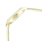  Shop Authentic Guess Chelsea Mother of Pearl White Dial Gold Mesh Strap Watch For Women - W0647L3 - Luxxuri