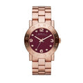  Shop Authentic Marc Jacobs Amy Purple Rose Gold Steel Strap Watch for Women - MBM8616 - Luxxuri