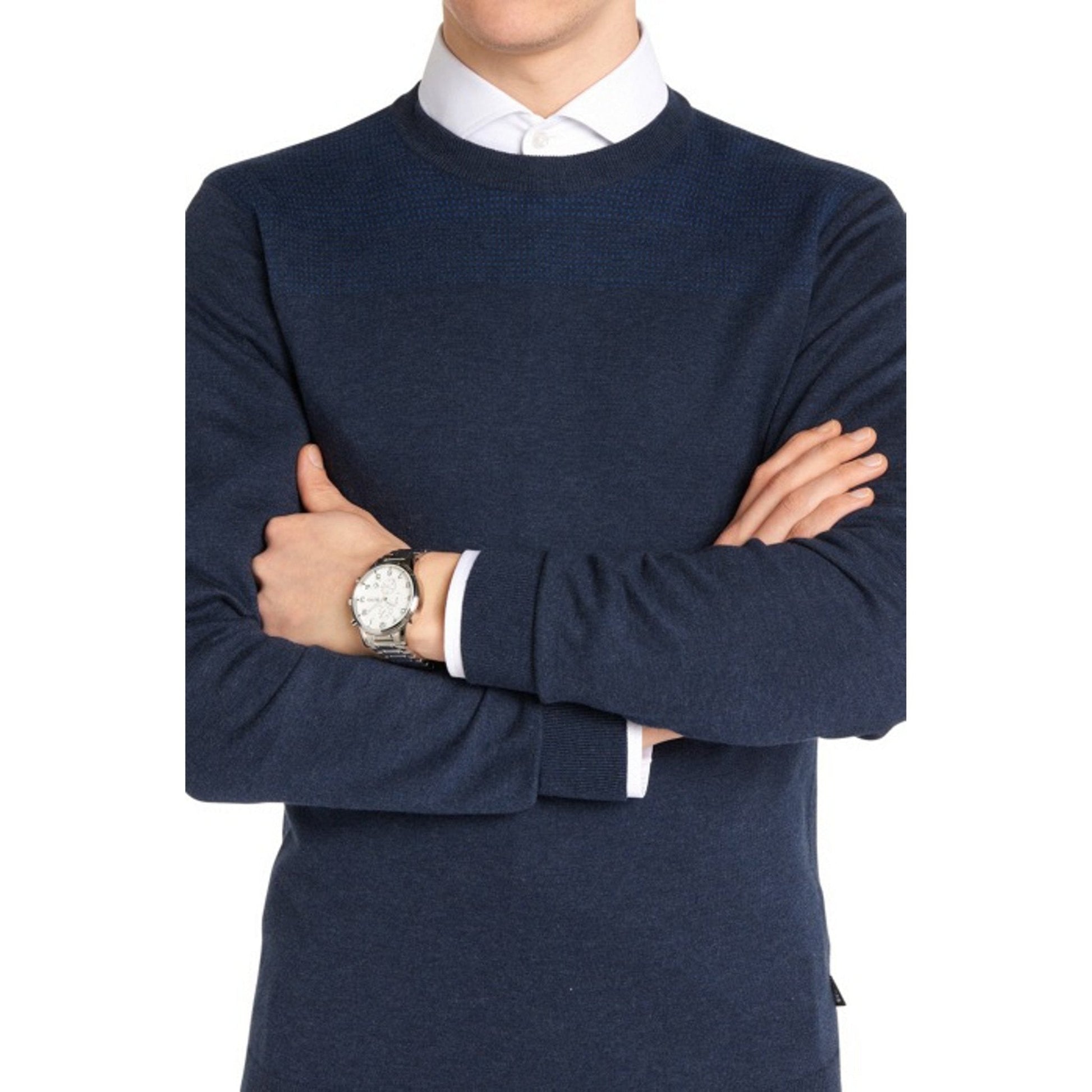  Shop Authentic Hugo Boss Aeroliner Chronograph White Dial Silver Steel Strap Watch for Men - 1513182 - Luxxuri