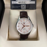  Shop Authentic Tag Heuer Carrera White Dial Watch for Men - WAR201D.FC6291 - Luxxuri