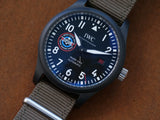  Shop Authentic IWC Pilot’s Watch Mark XVIII Top Gun Edition “SFTI” Black Dial Green Nylon Strap Watch for Men - IW324712 - Luxxuri