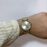  Shop Authentic Michael Kors Darci Gold Dial Gold Steel Strap Watch for Women - MK3365 - Luxxuri