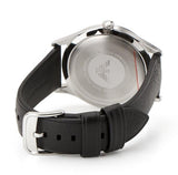  Shop Authentic Emporio Armani Lambda Classic Quartz Black Dial Black Leather Strap Watch For Men - AR11020 - Luxxuri