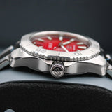  Shop Authentic Tag Heuer Aquaracer Professional 200 Automatic Red Dial Silver Steel Strap Watch for Men - WBP2114.BA0627 - Luxxuri