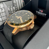  Shop Authentic Tissot Seastar 1000 Powermatic 80 Black Dial Black Rubber Strap Watch for Men - T120.407.37.051.01 - Luxxuri