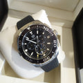  Shop Authentic Tag Heuer Carrera Aquaracer Quartz Chronograph Black Dial Black Rubber Strap Watch for Men - CAY111A.FT6041 - Luxxuri