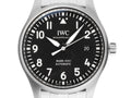  Shop Authentic IWC Pilot’s Watch Mark XVIII Black Dial Silver Steel Strap Watch for Men - IW327015 - Luxxuri