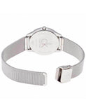  Shop Authentic Calvin Klein Minimal White Dial Silver Mesh Bracelet Watch for Men - K3M22126 - Luxxuri
