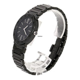  Shop Authentic Bvlgari Bvlgari Lady Black Dial Black Steel Strap Watch for Women - BVLGARI103557 - Luxxuri