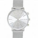  Shop Authentic Michael Kors Jaryn Silver Dial Silver Mesh Bracelet Watch for Men - MK8541 - Luxxuri