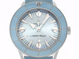  Shop Authentic Breitling Superocean Heritage '57 Pastel Paradise Blue Dial Blue Leather Strap Watch for Women - A10340161C1X1 - Luxxuri