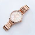  Shop Authentic Michael Kors Portia Quartz Silver Dial Rose Gold Steel Strap Watch For Women - MK3887 - Luxxuri