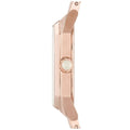 Emporio Armani Giola White Mother of Pearl Dial Rose Gold Steel Strap Watch For Women - AR11147