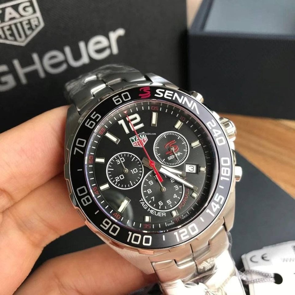  Shop Authentic Tag Heuer Senna Black Dial Watch for Men - CAZ1015.BA0883 - Luxxuri