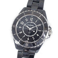  Shop Authentic Chanel J12 Quartz Black Dial Black Steel Strap Watch for Women - J12 H5695 - Luxxuri