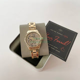  Shop Authentic Fossil Rye Automatic Skeleton Gold Dial Gold Steel Strap Watch for Women - BQ3755 - Luxxuri