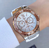  Shop Authentic Guess Limelight White Dial White Rubber Strap Watch for Women - W1053L2 - Luxxuri