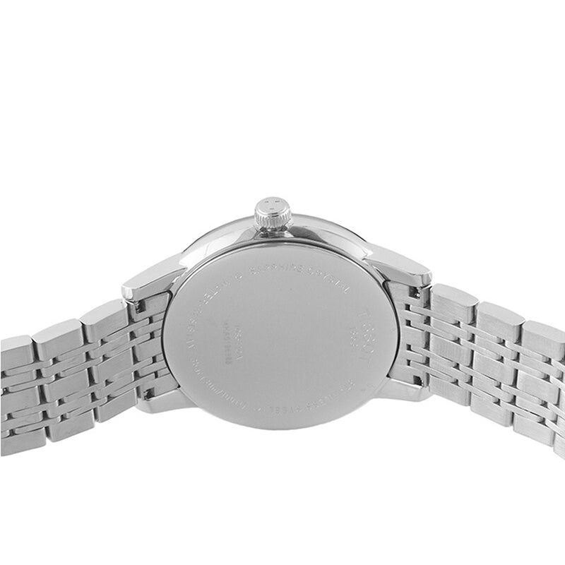 Tissot Carson Steel White Dial Silver Steel Strap Watch For Men - T085.410.11.011.00
