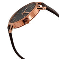  Shop Authentic Calvin Klein Even Grey Dial Brown Leather Strap Watch for Women - K7B236G3 - Luxxuri