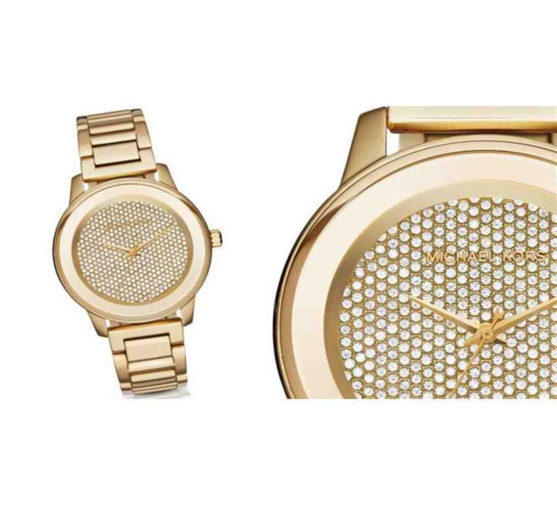  Shop Authentic Michael Kors Kinley Gold Dial Gold Steel Strap Watch for Women - MK6209 - Luxxuri