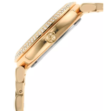  Shop Authentic Michael Kors Abbey Three-Hand Analog White Dial Gold Steel Strap Watch for Women - MK4615 - Luxxuri