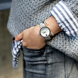  Shop Authentic Movado Edge Silver Dial Silver Steel Strap Watch for Women - 3680012 - Luxxuri